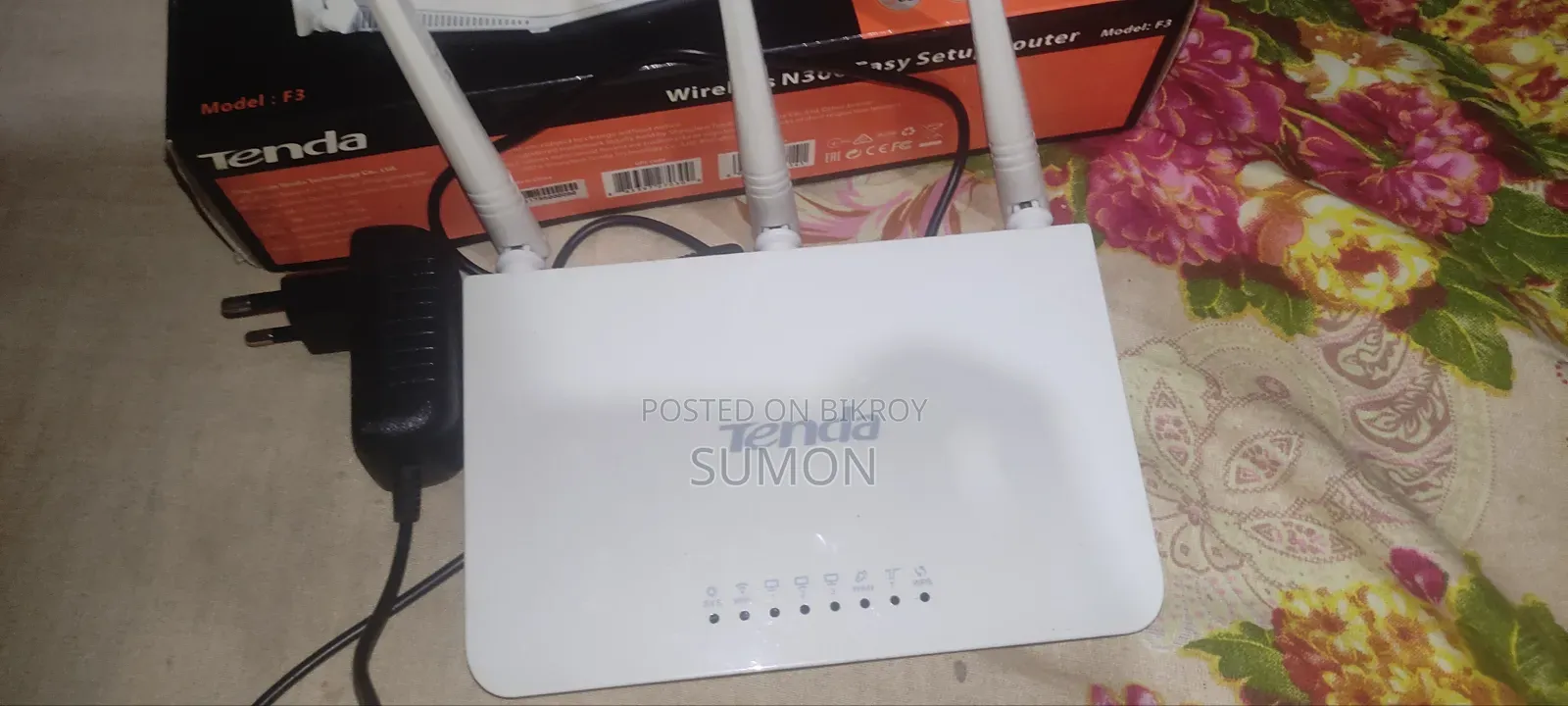 Tenda Model F3 Wireless N300