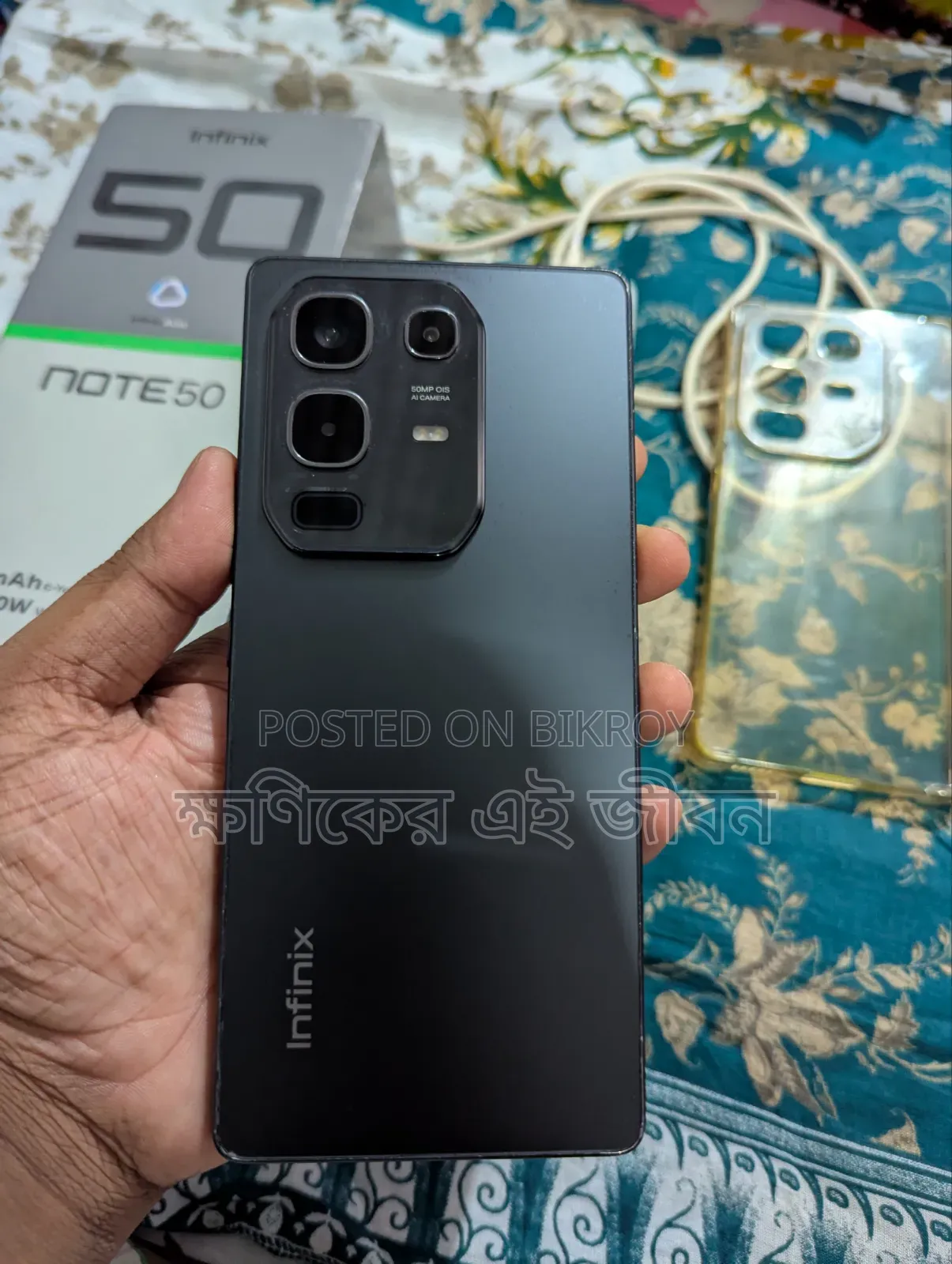 Infinix Note 50 4G 256 GB Black