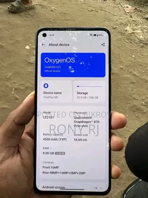 ওয়ানপ্লাস ৯আর ২৫৬ জিবি গ্রিন