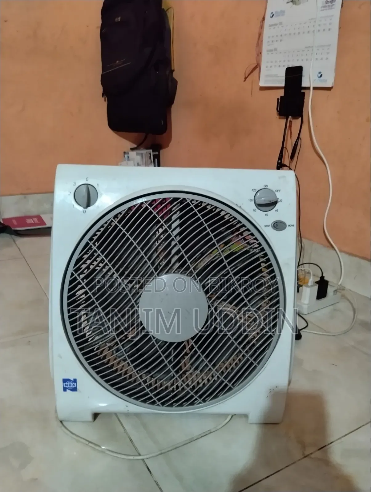 NOX 12-Inch Electric Box Fan