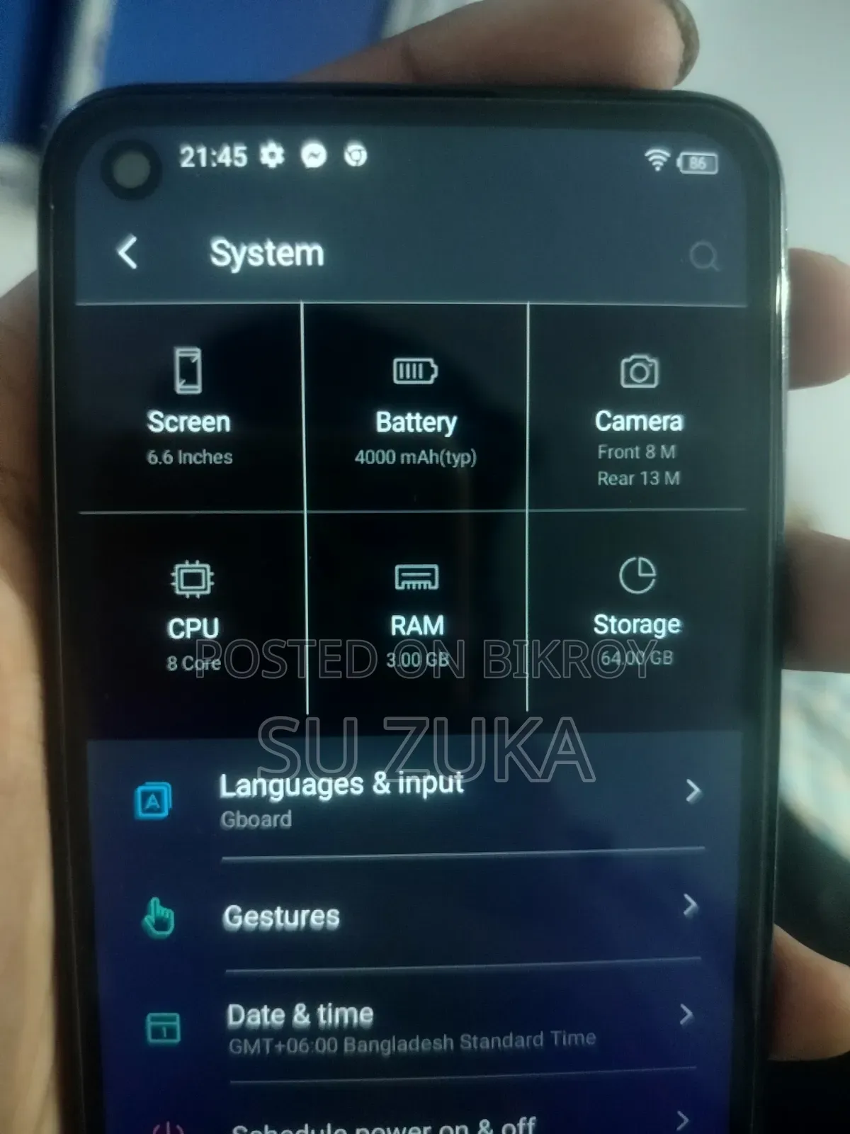 Itel S16 Pro 32 GB Gray