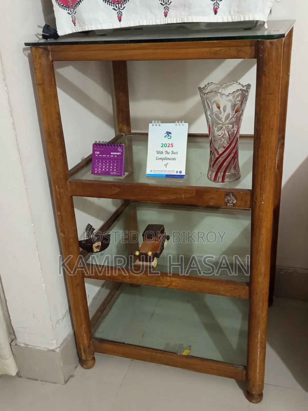 Teak Wood Customized Corner