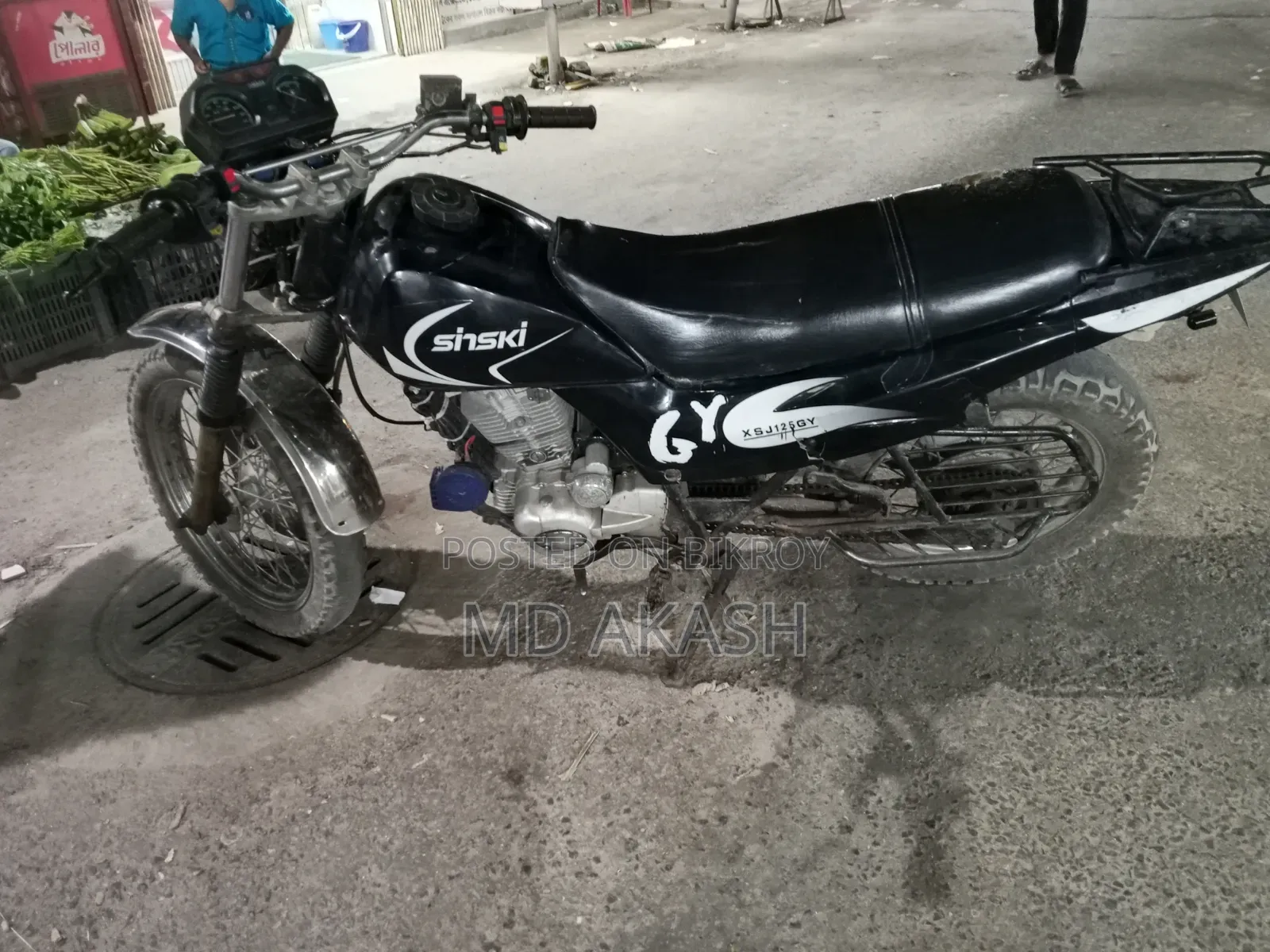 Sinoki CG125 2015 Black