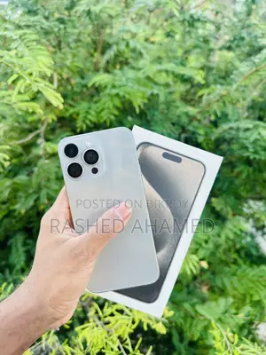 অ্যাপল আইফোন ১৫ প্রো ম্যাক্স ২৫৬ জিবি সিলভার