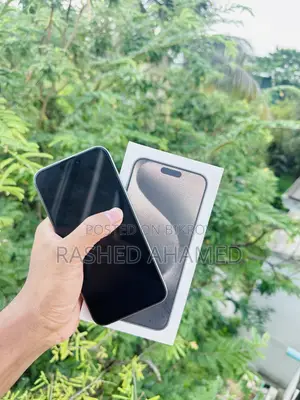 অ্যাপল আইফোন ১৫ প্রো ম্যাক্স ২৫৬ জিবি সিলভার