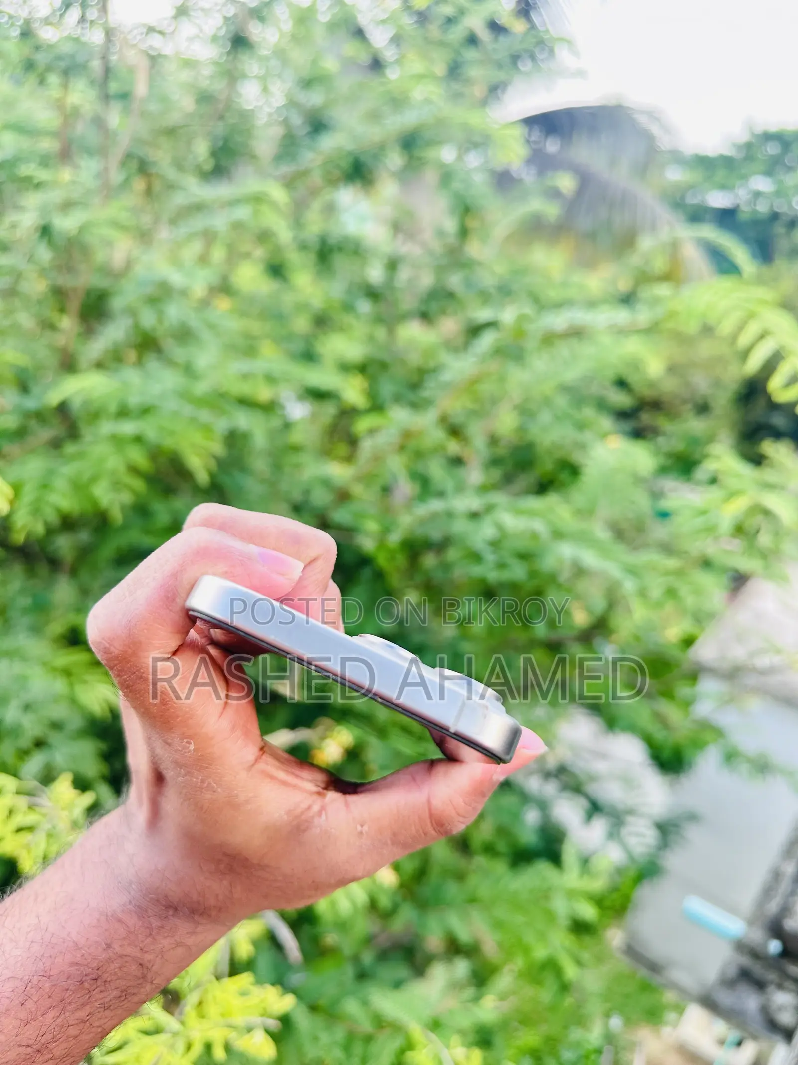 অ্যাপল আইফোন ১৫ প্রো ম্যাক্স ২৫৬ জিবি সিলভার