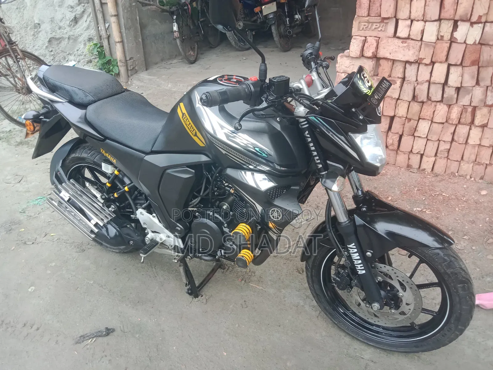 Yamaha FZS V2 2025 Black
