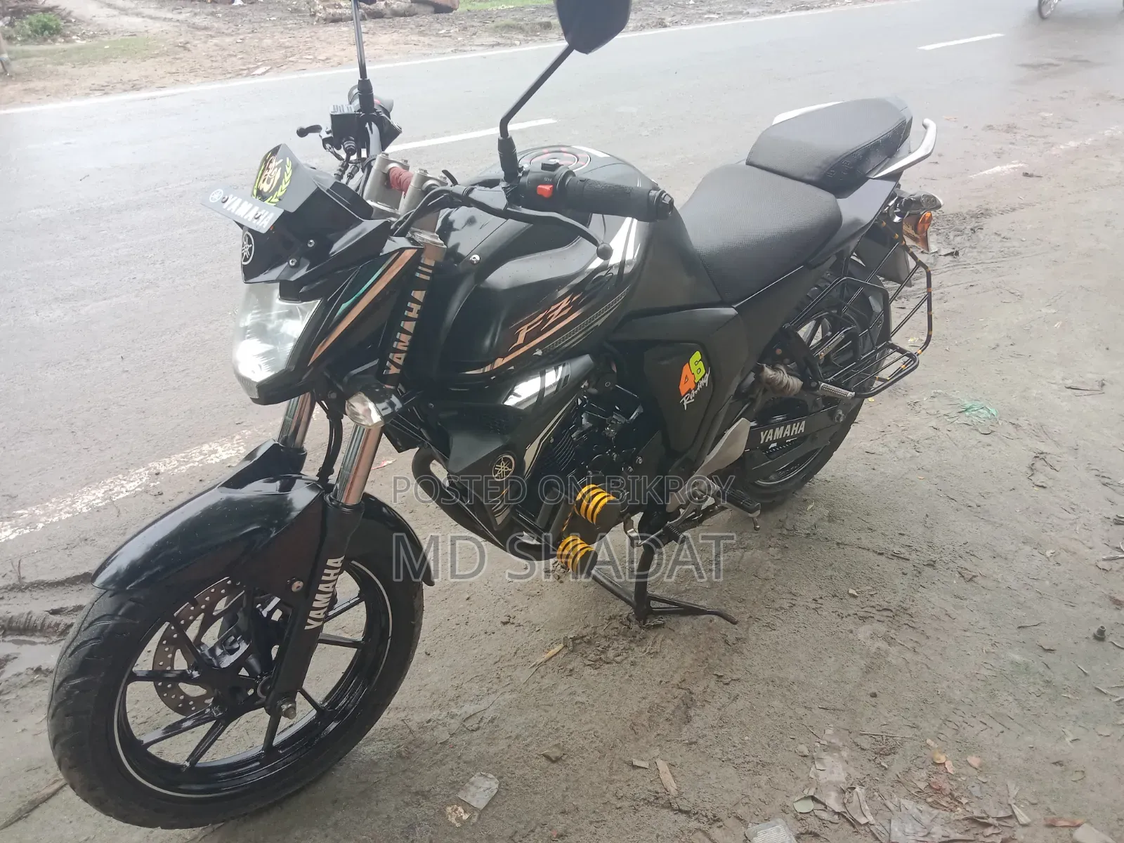 Yamaha FZS V2 2025 Black