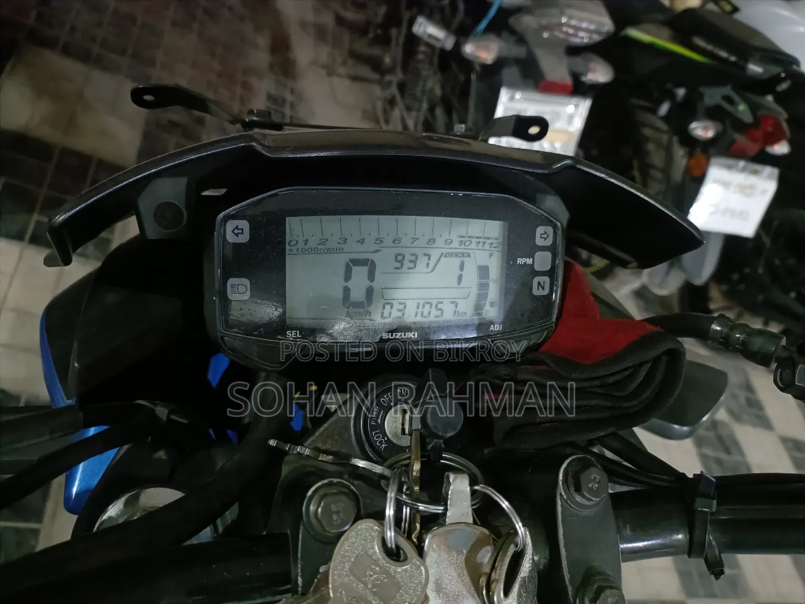 Suzuki Gixxer 2018 Blue
