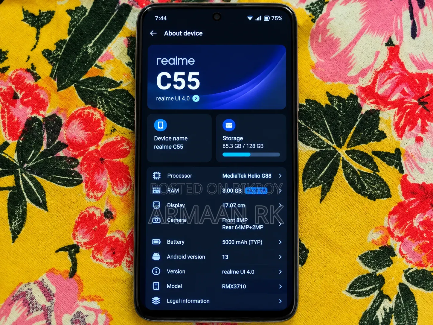 Realme C55 128 GB Gold