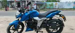 টিভিএস আপাচি আরটিআর ১৬০ টুভি রিফ্রেশ এক্স-কানেক্ট ২০২১ ব্লু