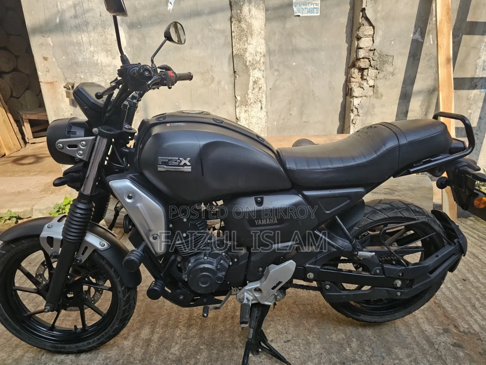 Yamaha FZ-X 2023 Black