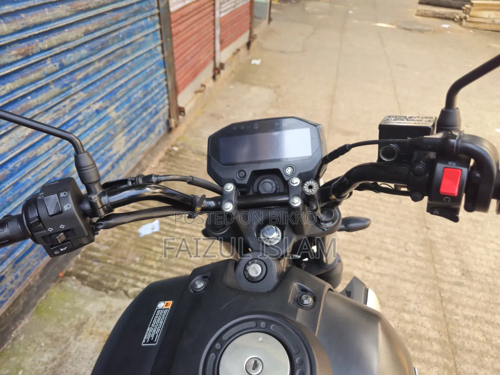 Yamaha FZ-X 2023 Black