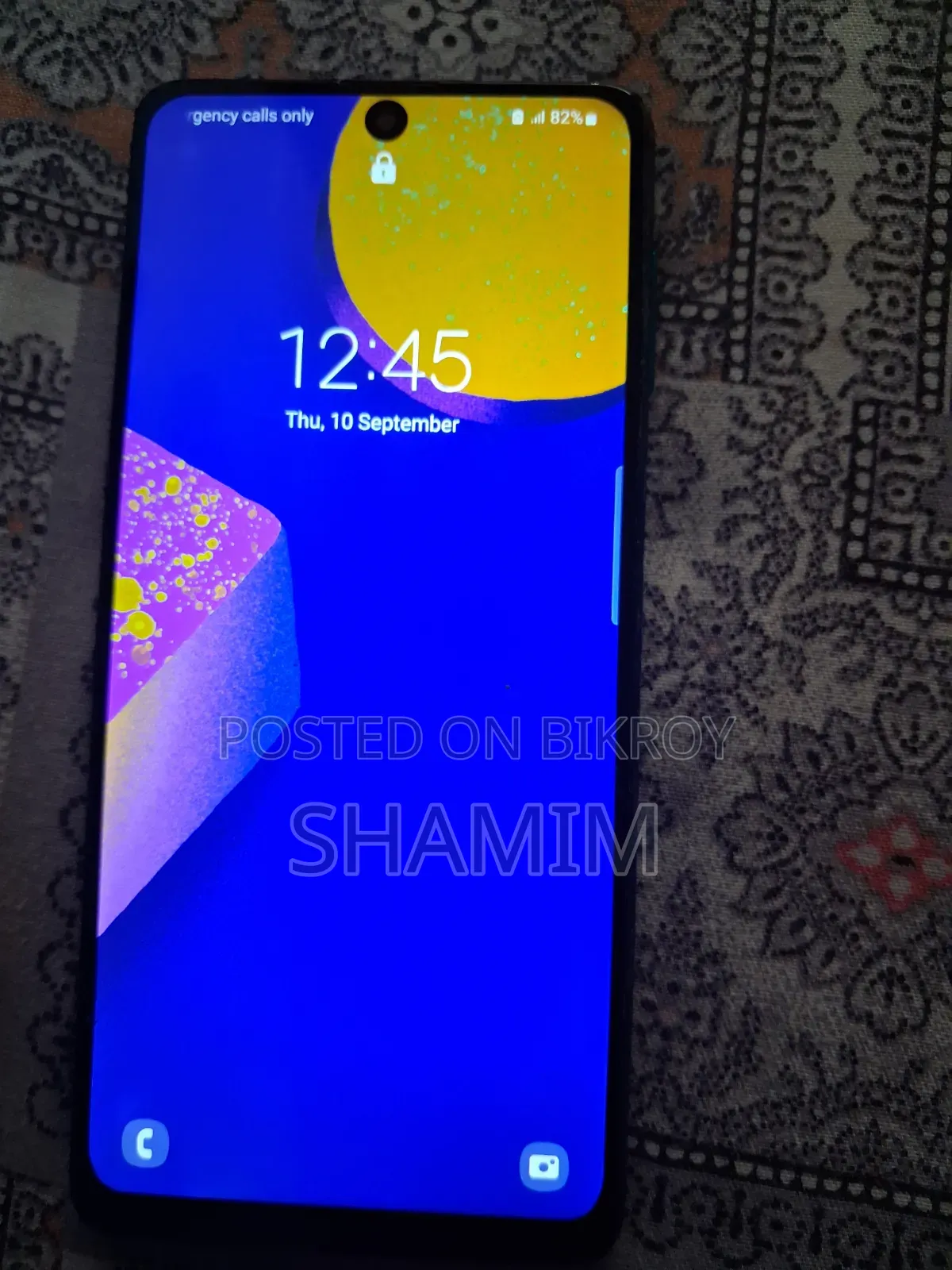 স্যামসাং গ্যালাক্সি এফ৬২ ১২৮ জিবি কালো