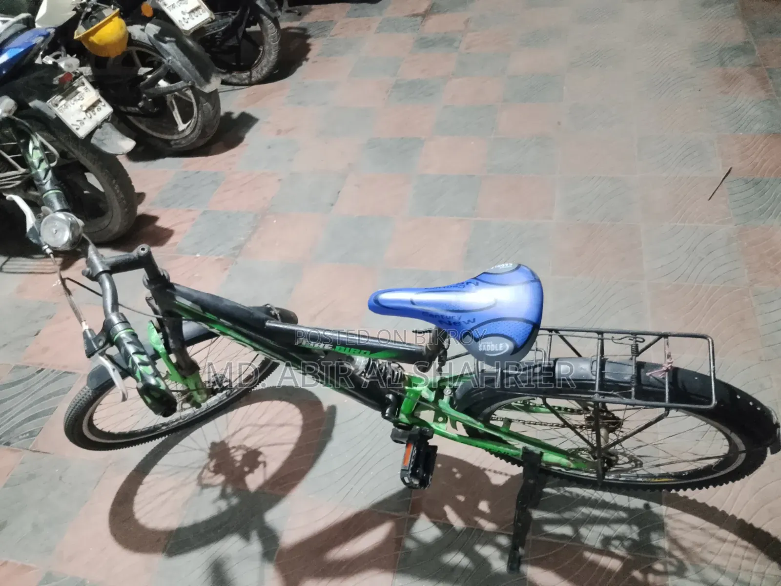 A bicycle will be sold.