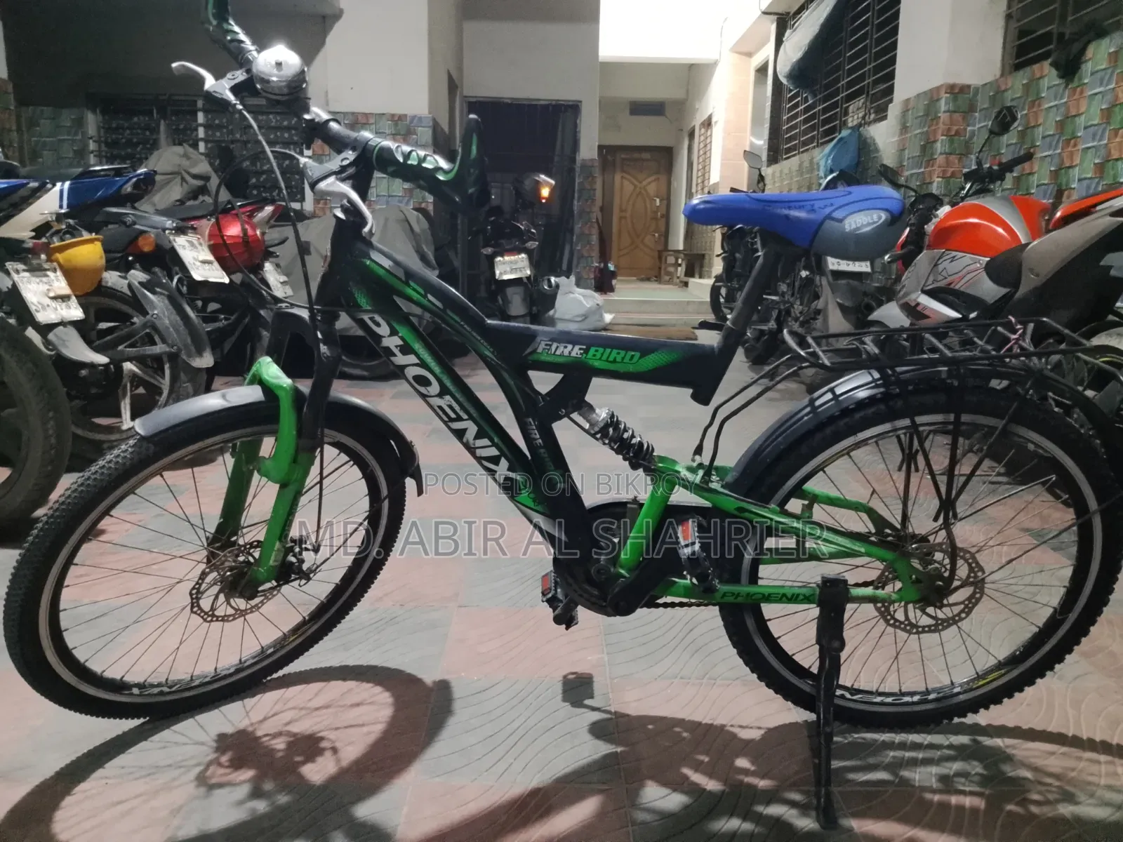 A bicycle will be sold.