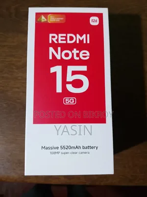 New Xiaomi Redmi Note 15 256 GB Purple