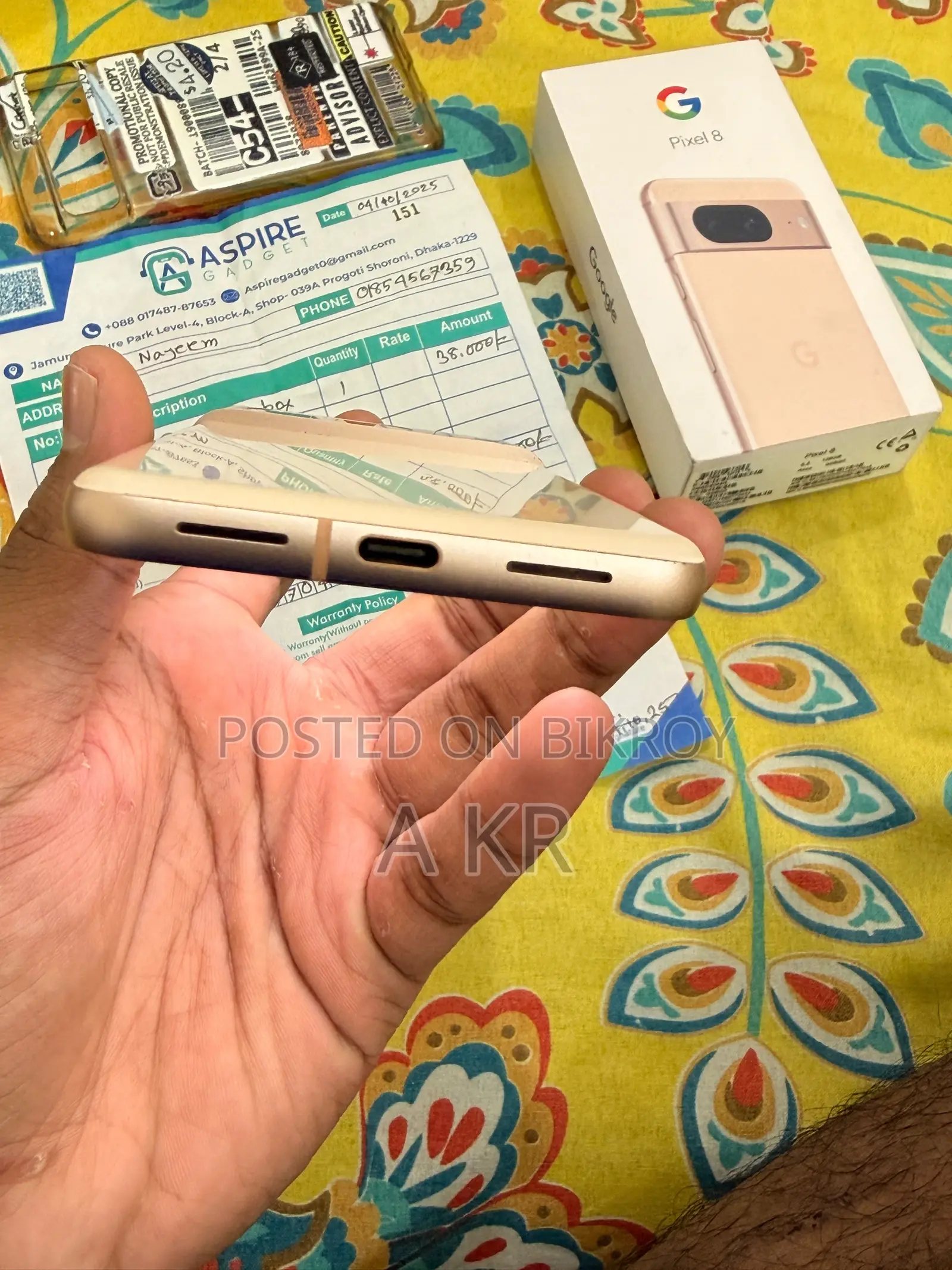Google Pixel 8 128 GB Pink