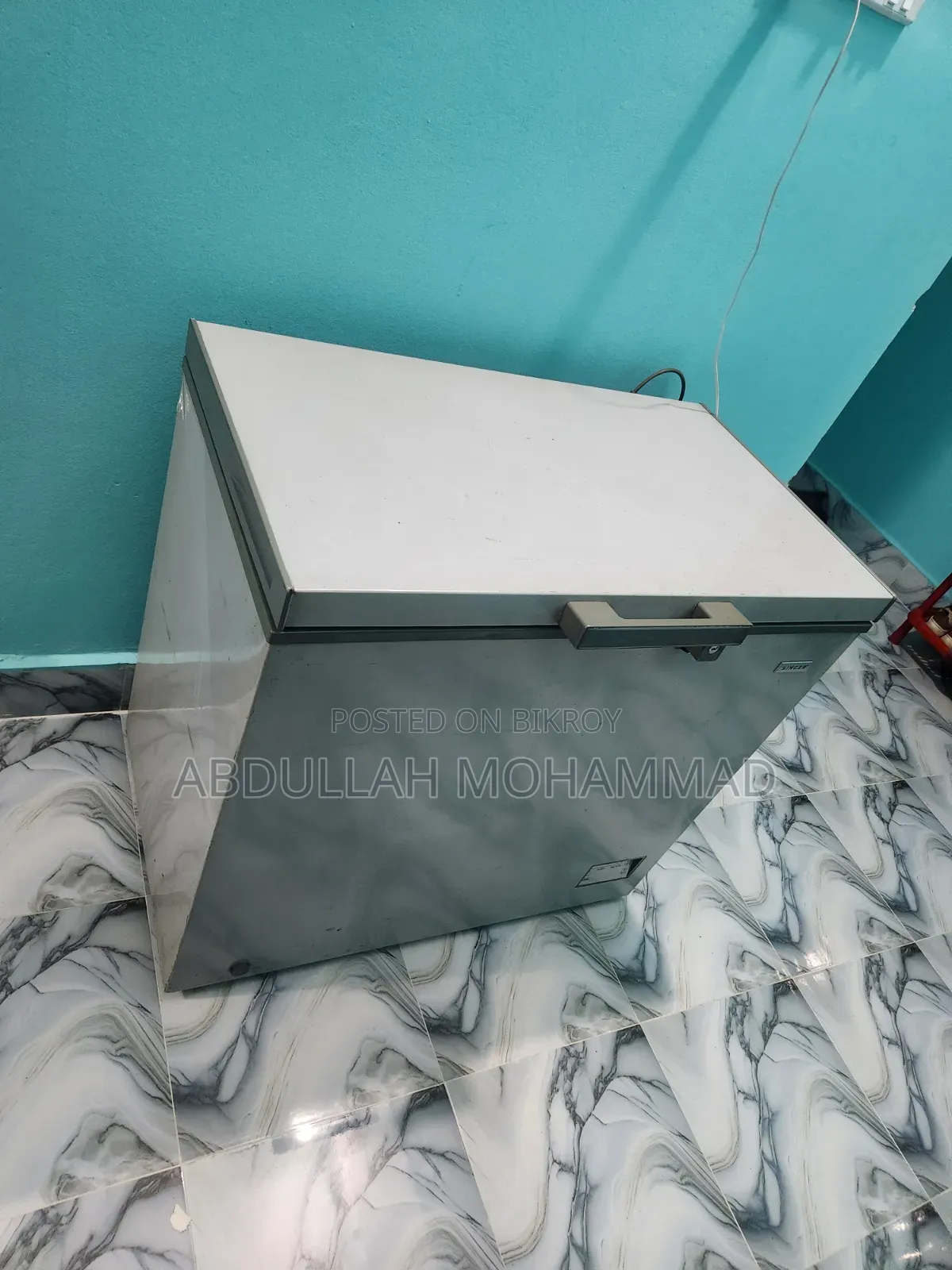Singer Chest Freezer Model: Singer-Bd-200-Gl-Gy AT Home Worldwide 200