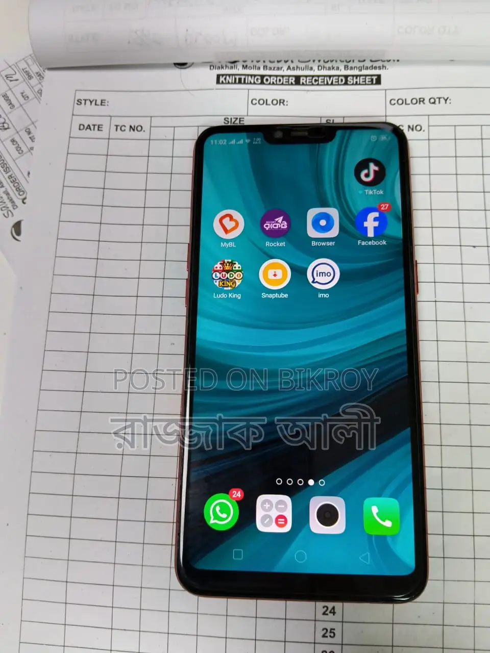 Oppo A3s 64 GB Red