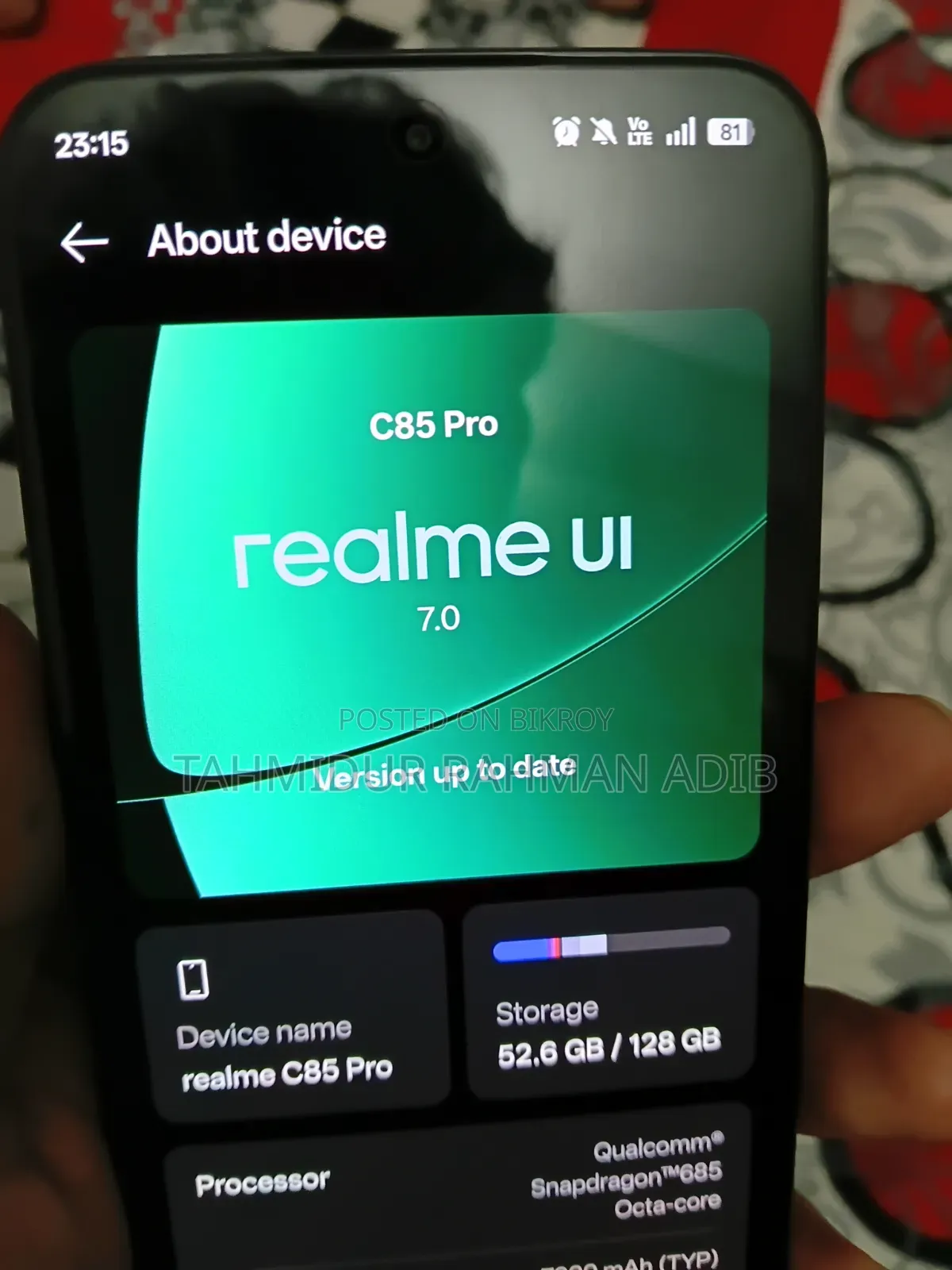 New Realme C85 Pro 128 GB Purple