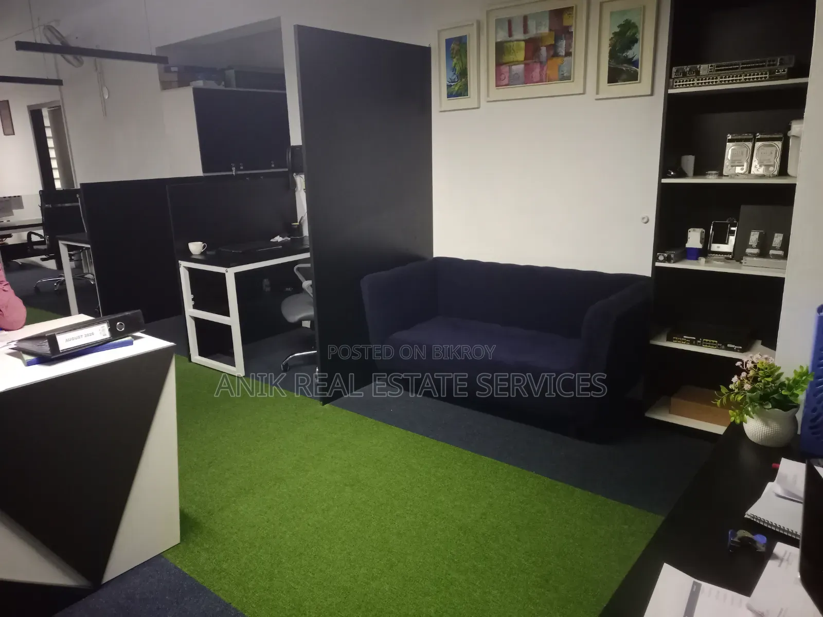 Fully Furnished 2400 SQFT Office Space for Rent in Gulshan 2