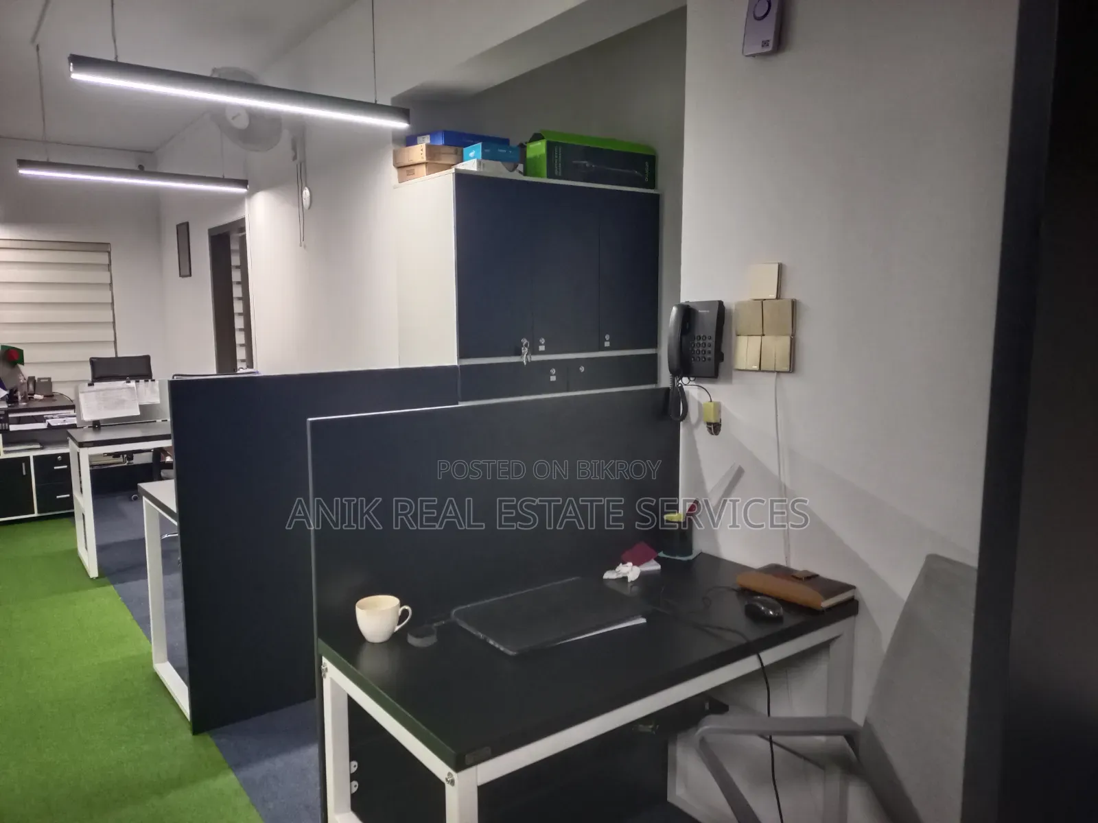 Fully Furnished 2400 SQFT Office Space for Rent in Gulshan 2