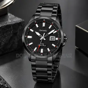 SKMEI 1654 Luxury Stainless Steel Watch for Men DoEasi Style Made Easy