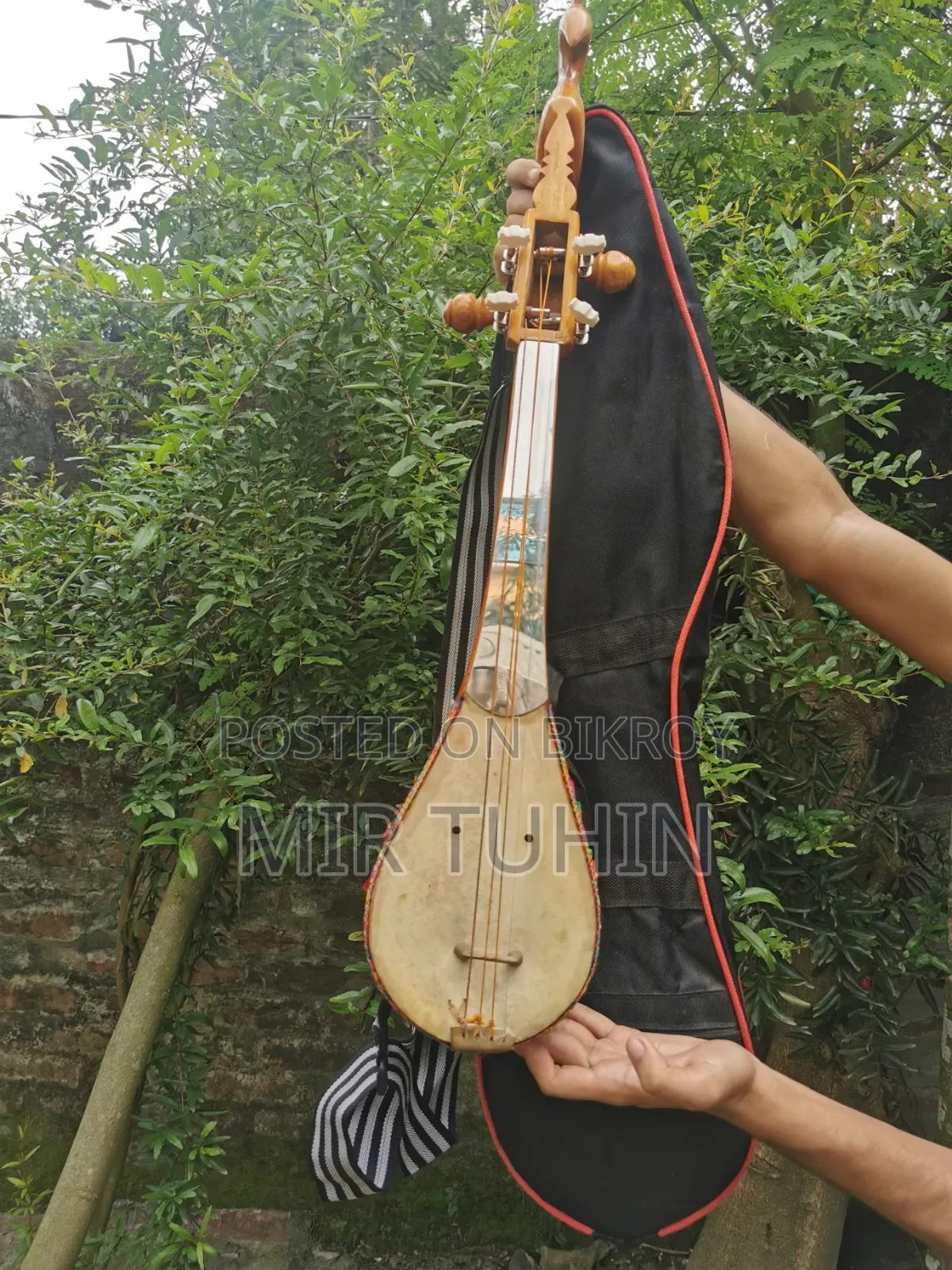 Dotara for sale. Made of Neem wood! Absolutely fresh condition.