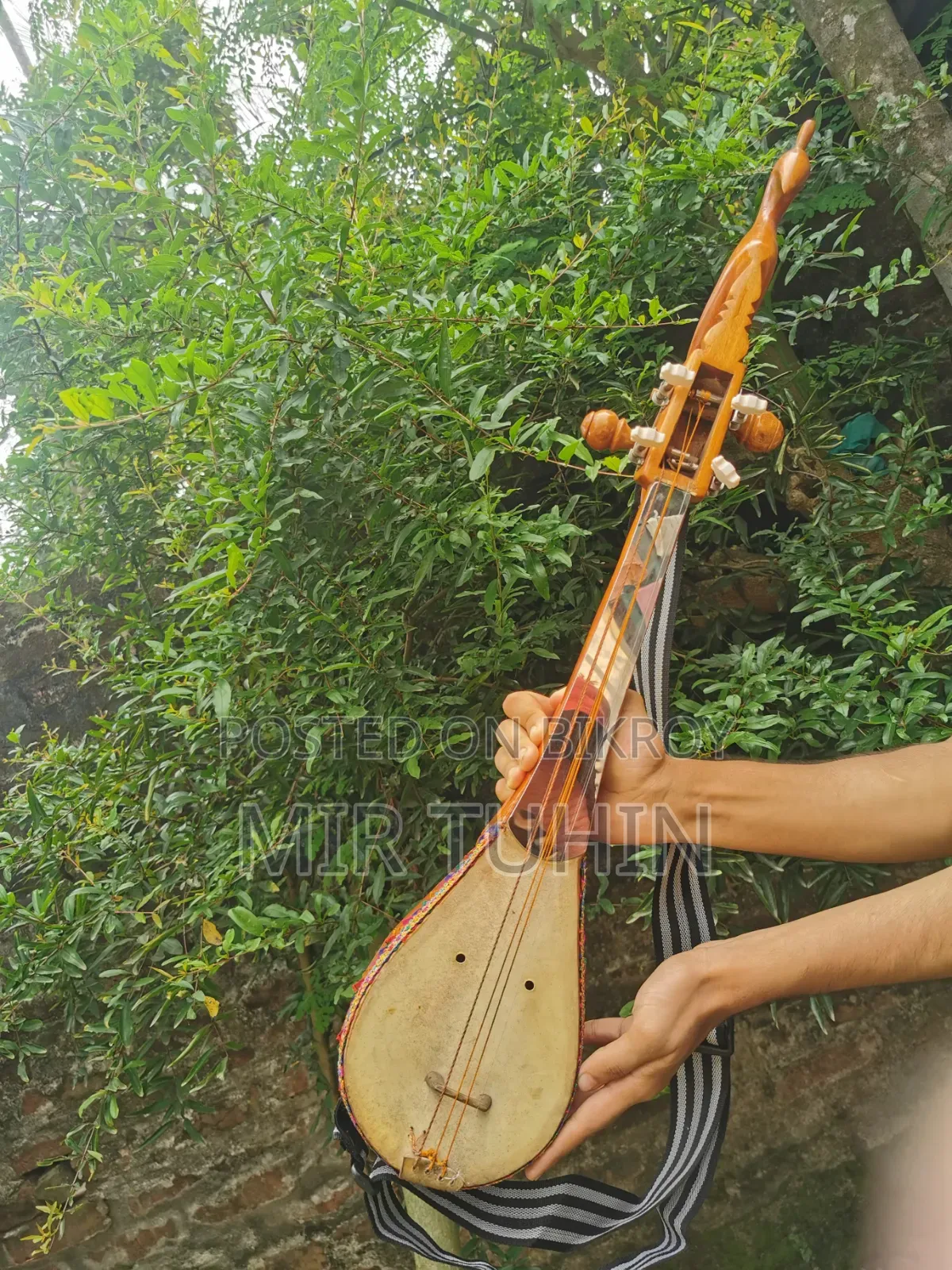Dotara for sale. Made of Neem wood! Absolutely fresh condition.