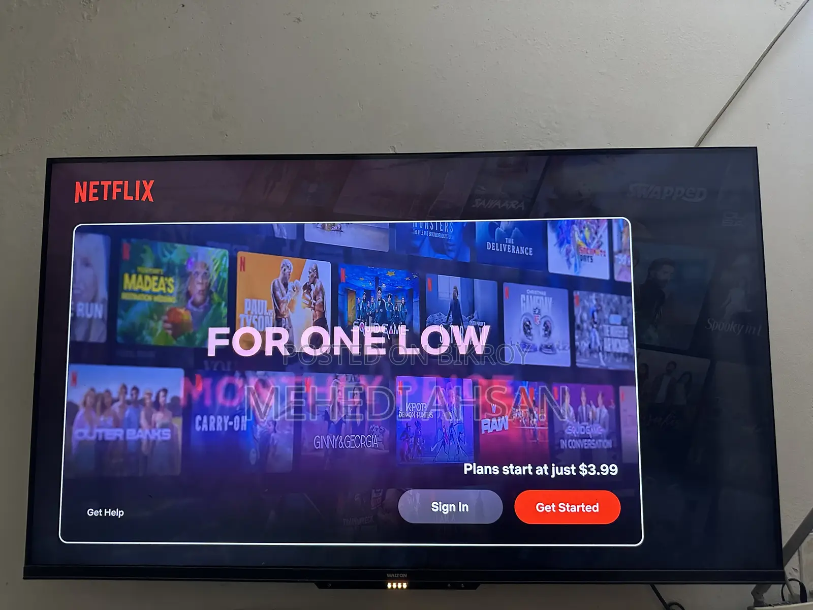 Walton Google Smart UHD TV