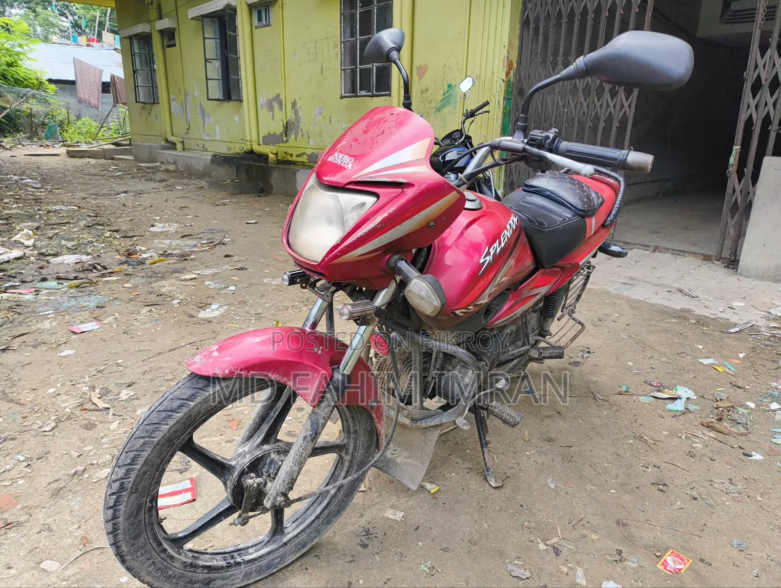 হিরো স্প্লেন্ডার ১১০ ২০১১ লাল