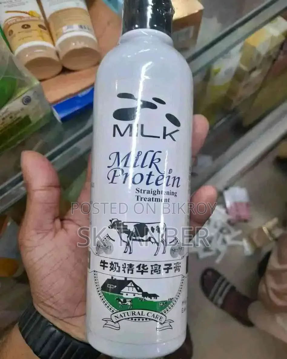 Milk Protein Hair Straightener Cream