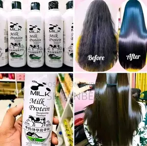 Milk Protein Hair Straightener Cream