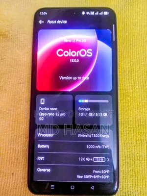 New Oppo Reno 12 5G 512 GB Gold
