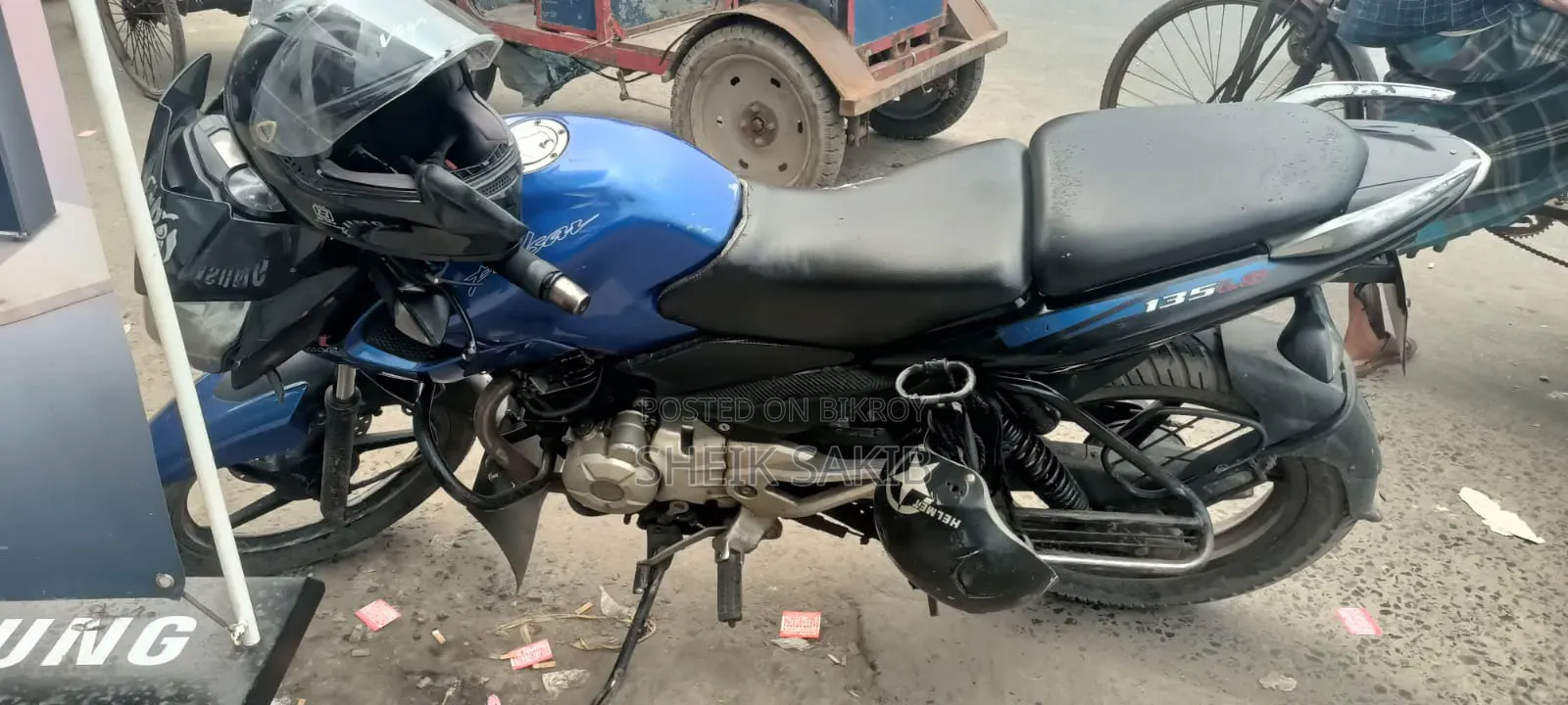 বাজাজ পালসার ১৩৫ এলএস ২০১৮ ব্লু