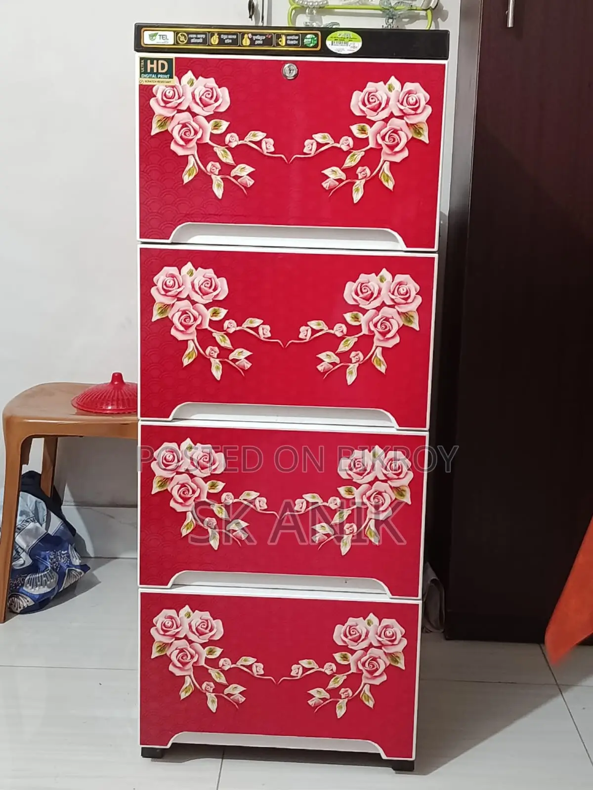 RFL Wardrobe HD Print Single 4D – Red Rose
