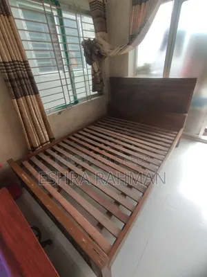 কাঠের খাট বিক্রি হবে