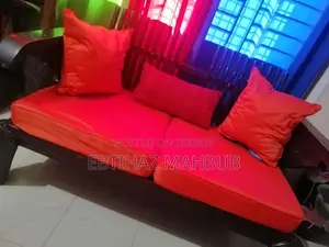 সোফা সেট এবং সিঙ্গেল বেড (সেগুন কাঠের)