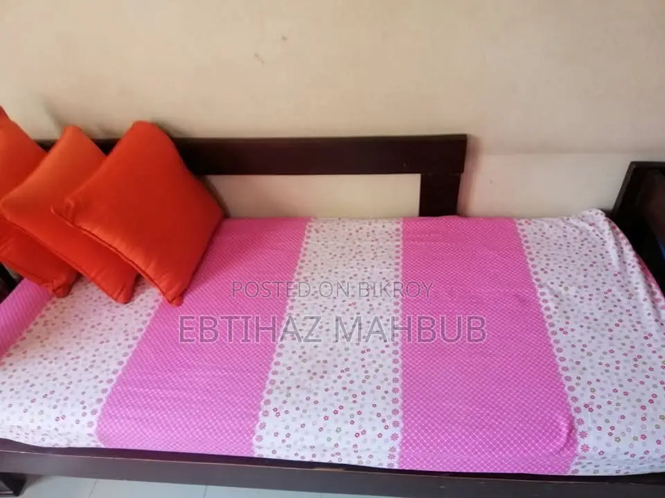 সোফা সেট এবং সিঙ্গেল বেড (সেগুন কাঠের)