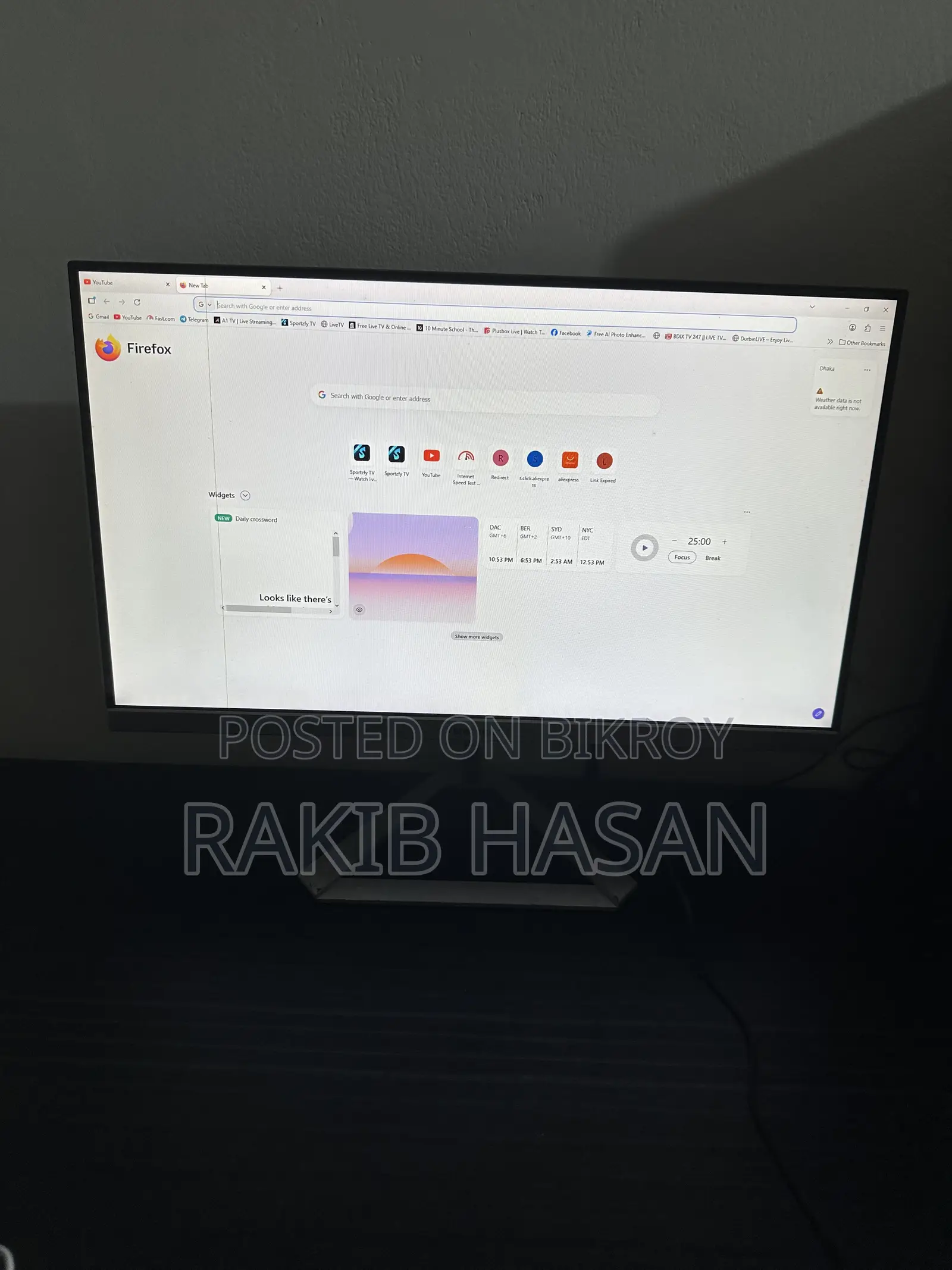 Viewsonic Border Less Monitor