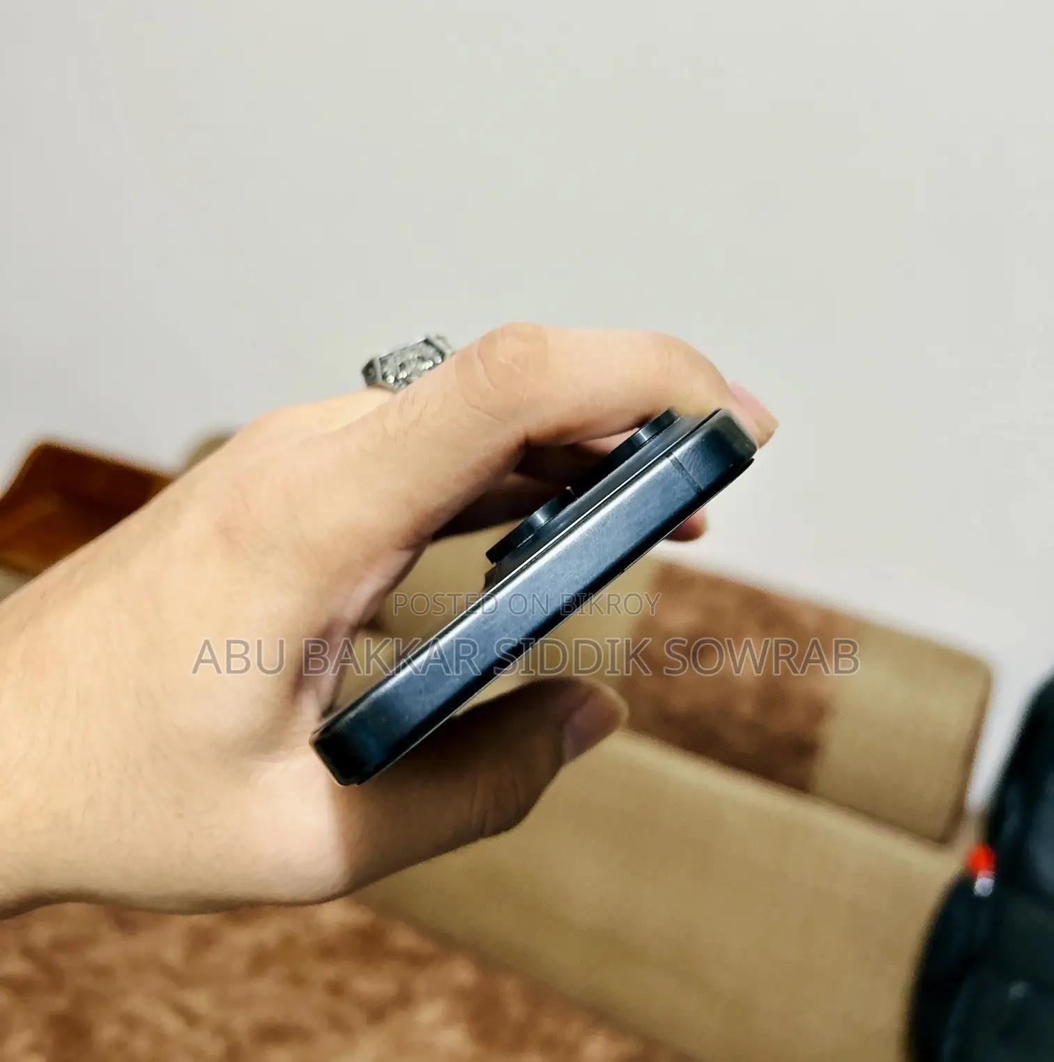 অ্যাপল আইফোন ১৫ প্রো ম্যাক্স ২৫৬ জিবি ব্ল্যাক