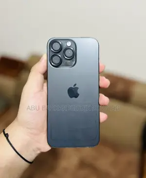 অ্যাপল আইফোন ১৫ প্রো ম্যাক্স ২৫৬ জিবি ব্ল্যাক