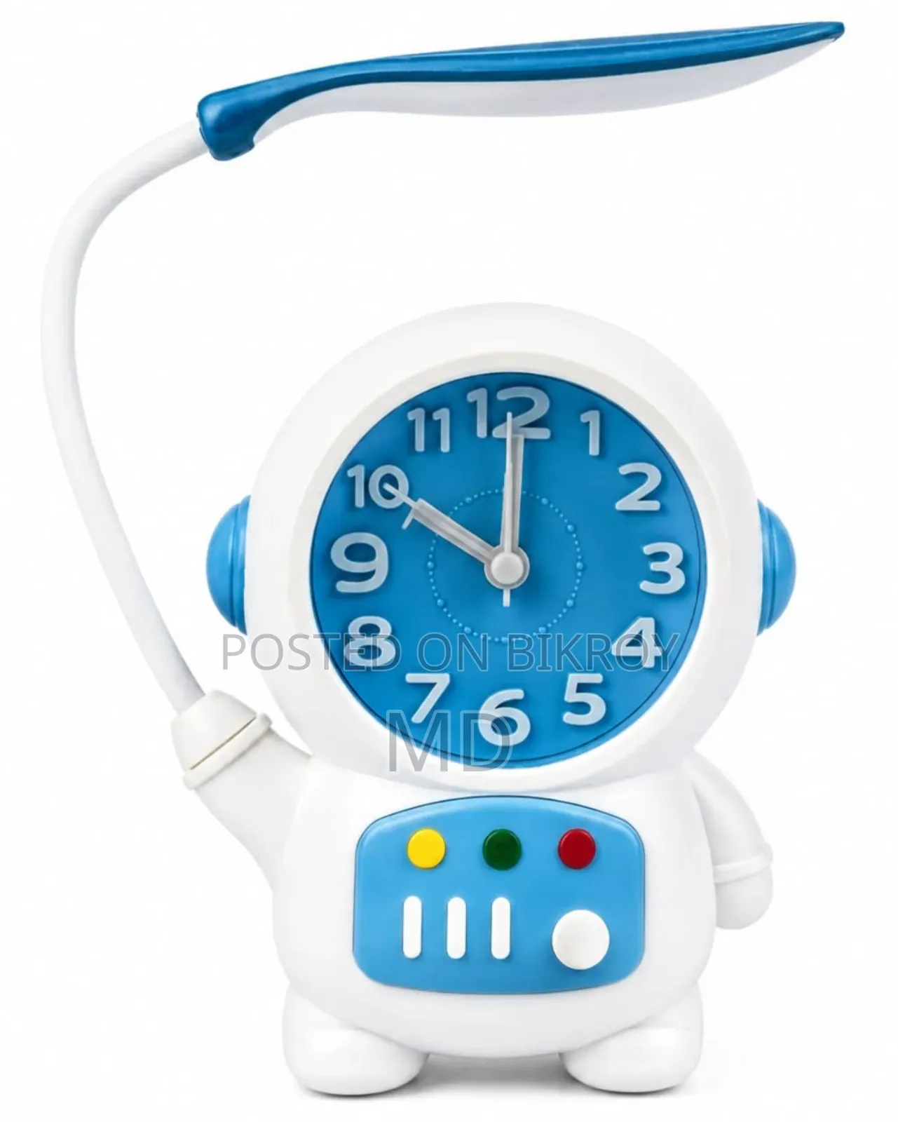 Astronaut Alarm Clock with Study Lamp
