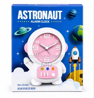 Astronaut Alarm Clock with Study Lamp