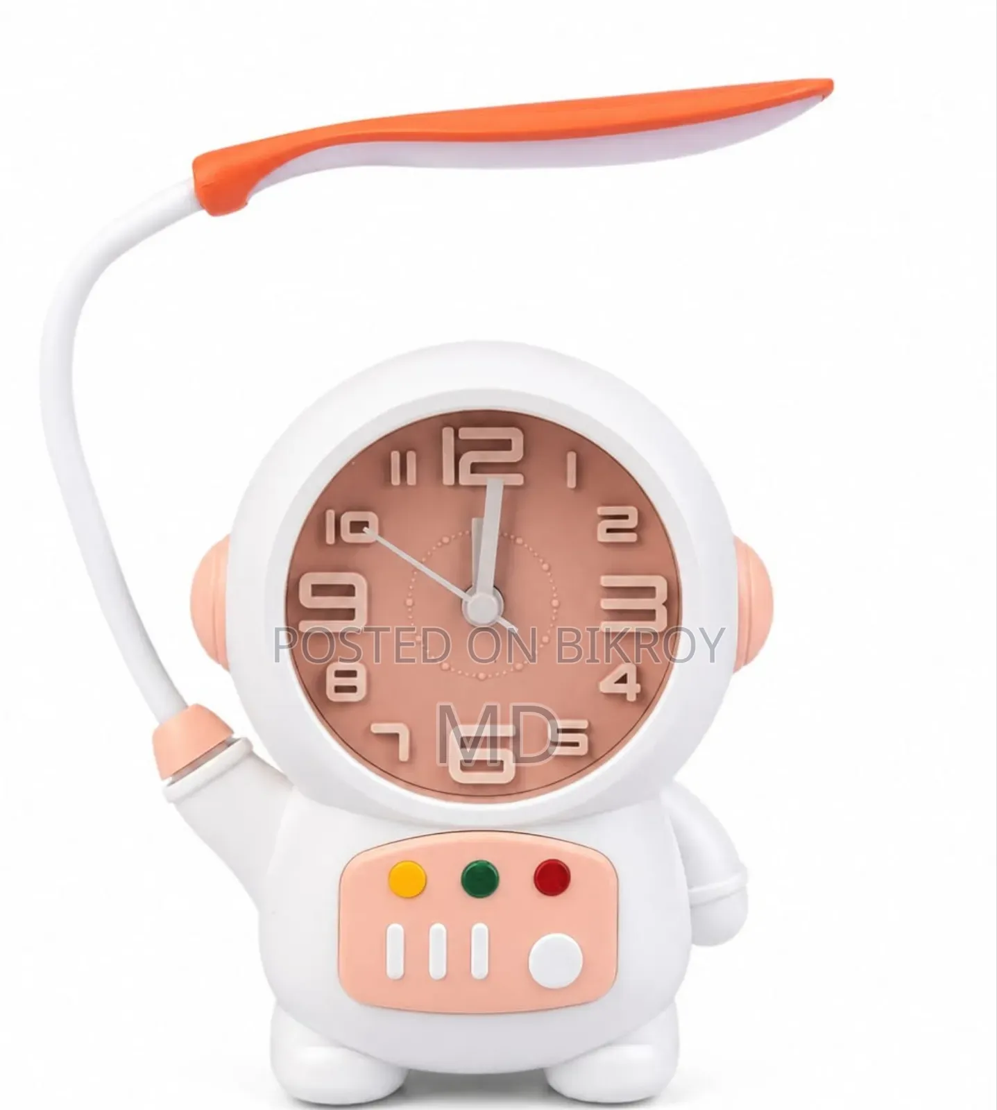 Astronaut Alarm Clock with Study Lamp