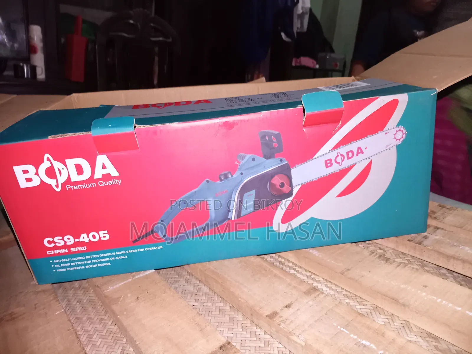 Electric Chain Saw Machine