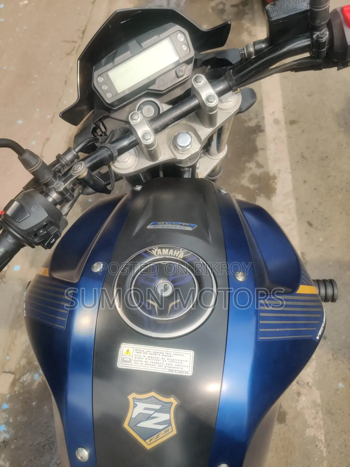 Yamaha FZS V2 2025 Blue