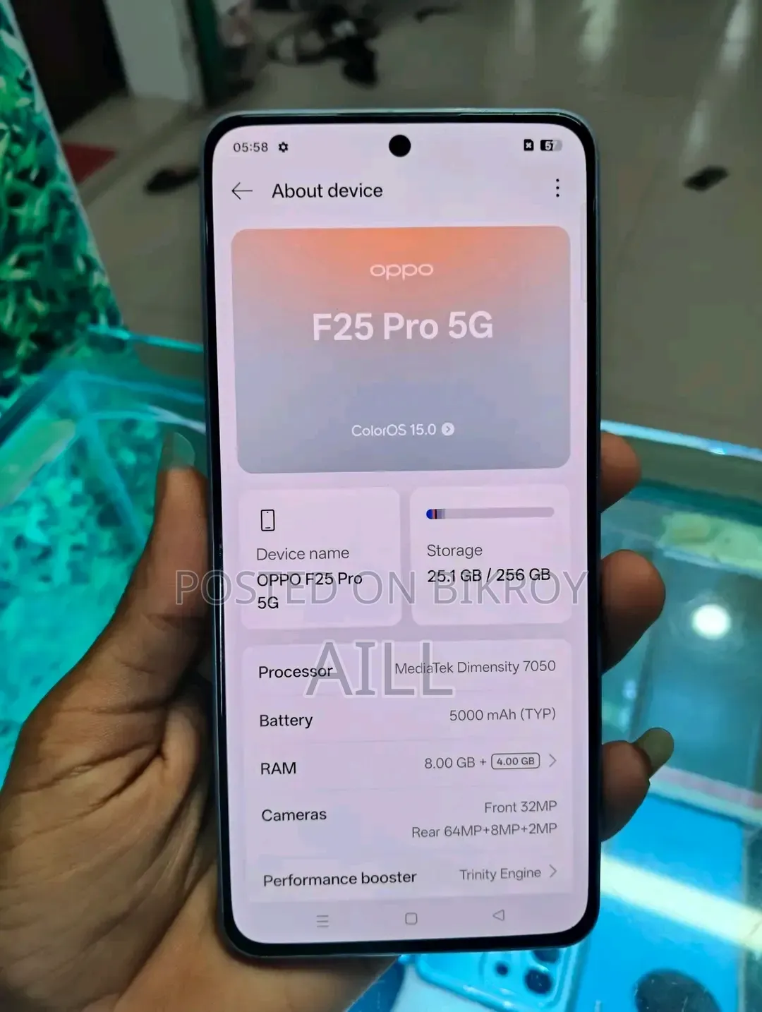 Oppo F27 Pro 5G 256 GB Silver