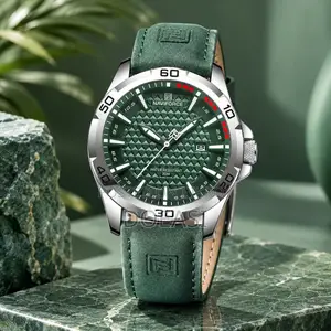 NF8023 Men’s Luxury Military Leather Watch – DoEasi- Style Made Easy